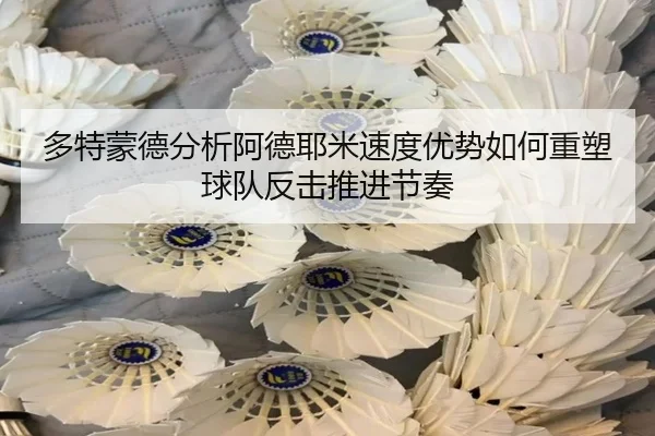多特蒙德分析阿德耶米速度优势如何重塑球队反击推进节奏